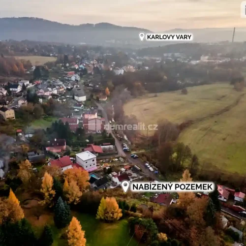 Pozemek Dalovice zahradní kůlna